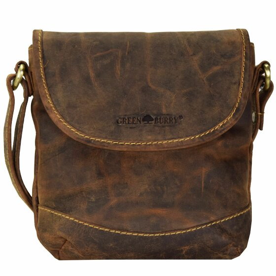 Greenburry Vintage Shoulder Bag II Leather 17 cm brown