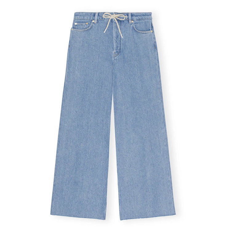 Jasnoniebieskie Spodnie 564 Jeans Ganni
