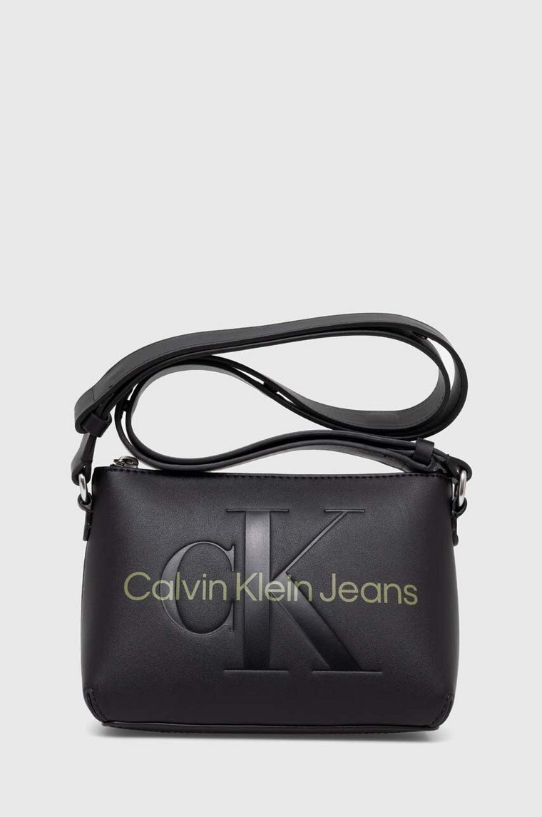 Calvin Klein Jeans torebka kolor czarny