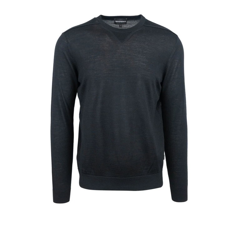 Dzianinowy sweter Emporio Armani