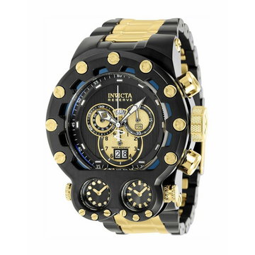Invicta Watches, Reserve 37550 Men's Quartz Watch - 52mm Czarny, male,