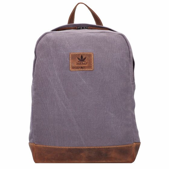 Greenburry Vintage Hemp Backpack 35 cm light grey