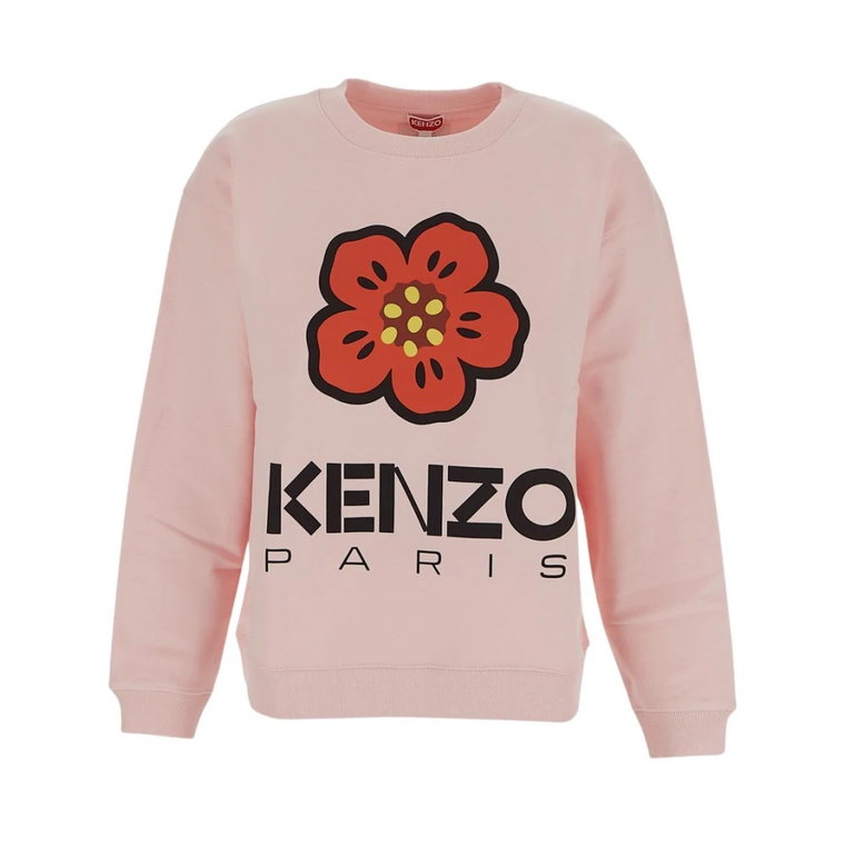 Regularny Sweter z Wzorem Boke Placed Kenzo