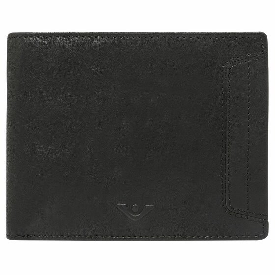 Voi Dakota Nils Wallet Leather 12,5 cm schwarz