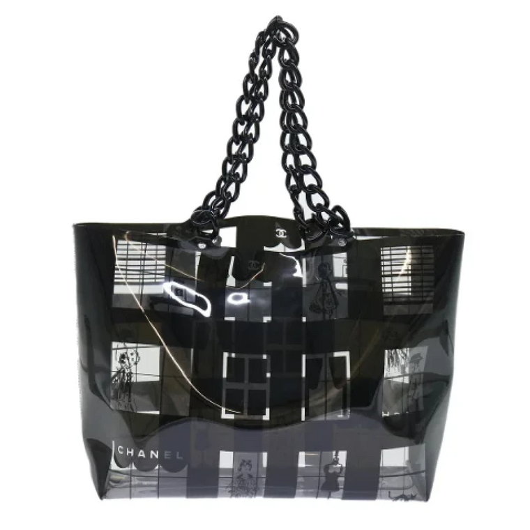 Pre-owned Plastic totes Chanel Vintage