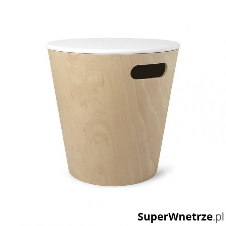 UMBRA stolik WOODROW biały - drewno kod: 1009760-668
