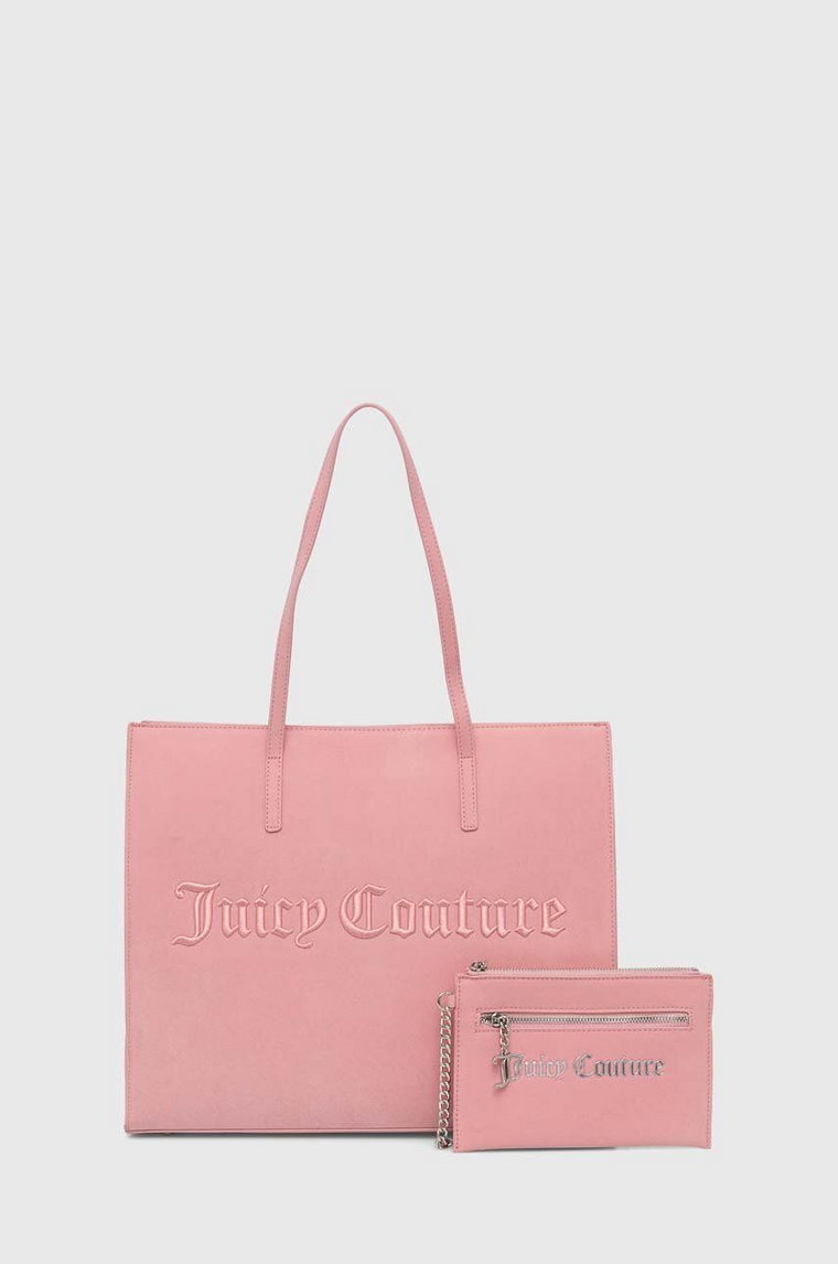 Juicy Couture torebka kolor różowy BEJQS2535WTV