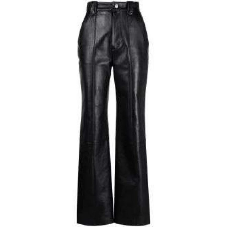 Leather Trousers Nanushka