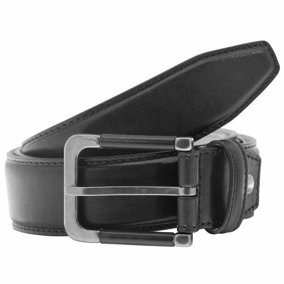 The Bridge Story Uomo Belt II Leather black możliwość indywidualnego skrócenia