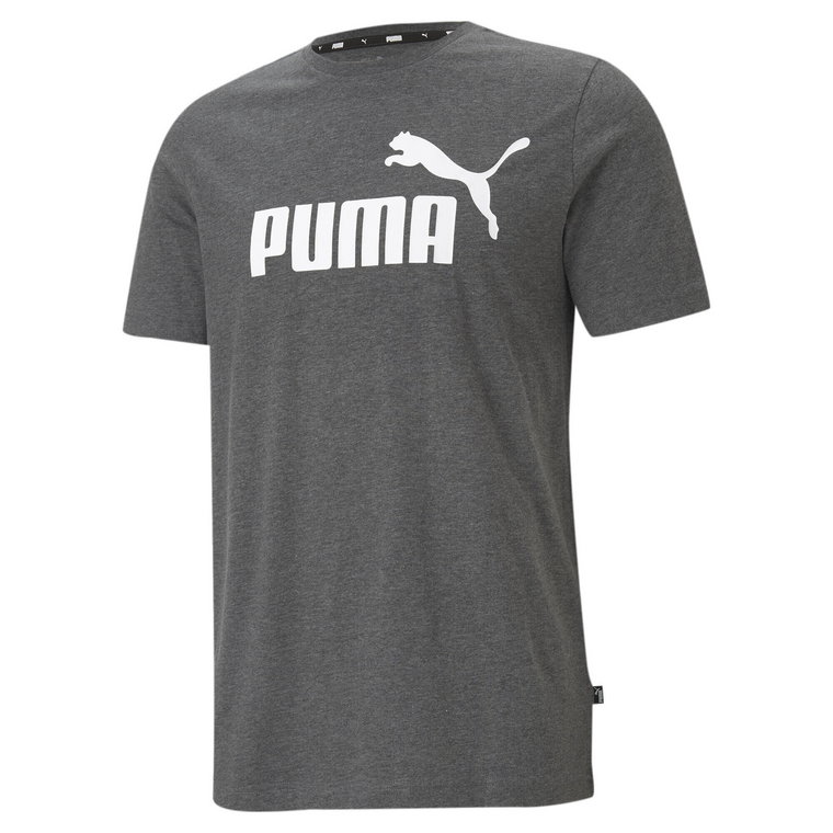 Koszulka męska Puma ESS Heather Tee szara 586736 01 ROZMIAR L