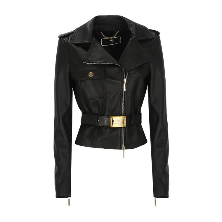 Leather Jackets Elisabetta Franchi