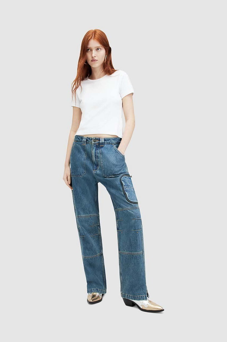 AllSaints jeansy FLORENCE high waist