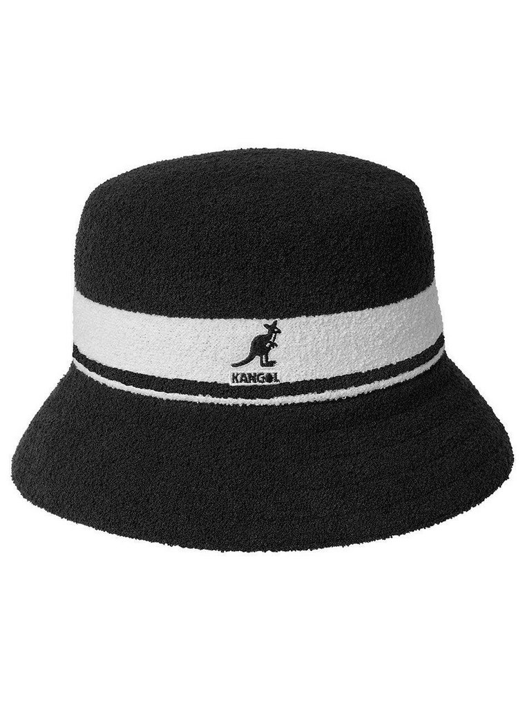 Kapelusz Bucket Hat Kangol Bermuda Stripe Czarny