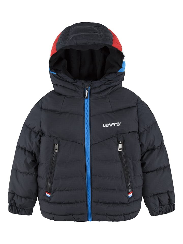 Levi's Kids Kurtka pikowana w kolorze granatowym