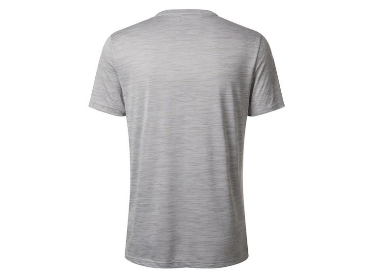 CRIVIT T-shirt funkcyjny męski z technologią chłodzenia (S (44/46), Szary)
