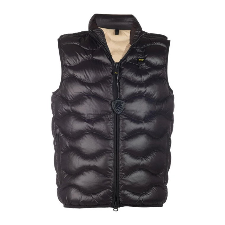 Granatowy Gilet 23Wblux02085 Blauer