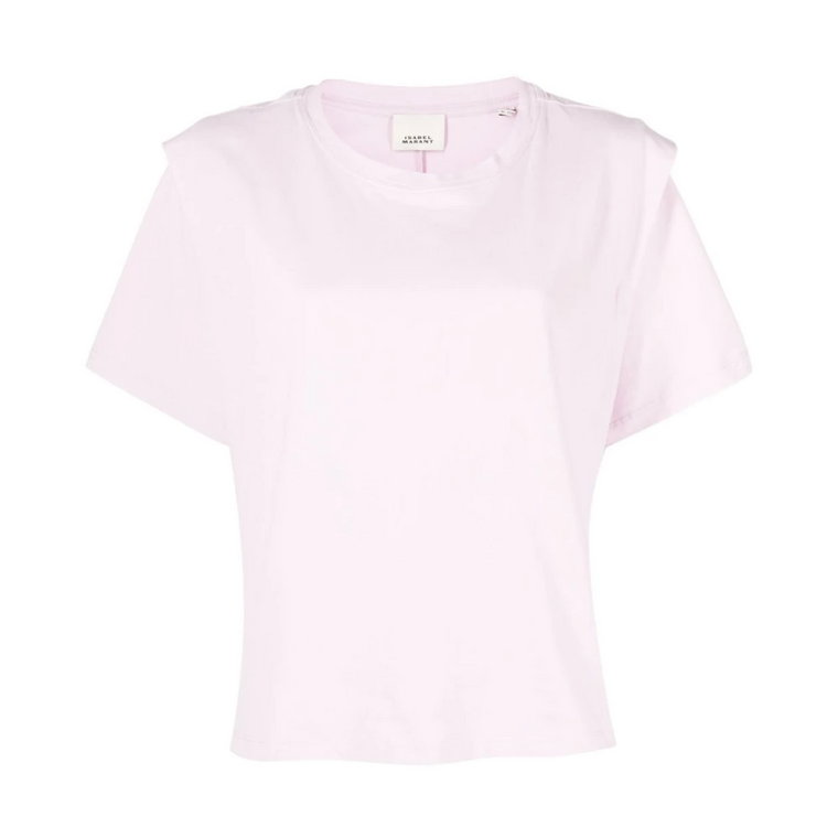 Różowe koszulki i pola Isabel Marant