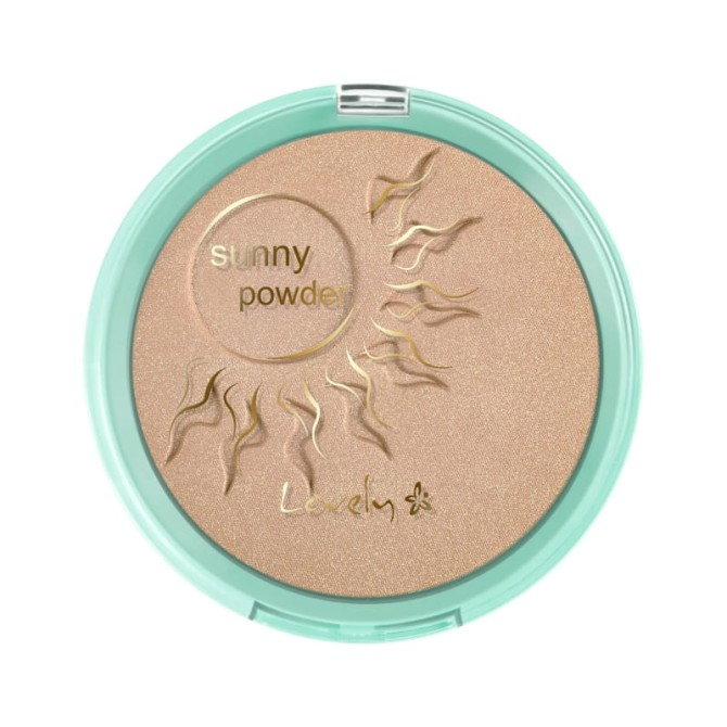 Lovely Sunny Powder słoneczny puder brązujący do twarzy i ciała Satin 16g