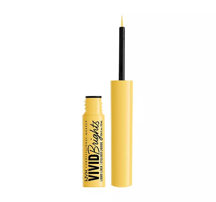 NYX PROFESSIONAL MAKEUP VIVID BRIGHTS EYELINER W PŁYNIE 03 HAD ME AT YELLOW 2ML