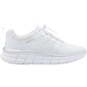 Białe sneakersy bench ze srebrnymi elementami - Damskie - Kolor: Białe - Rozmiar: 38
