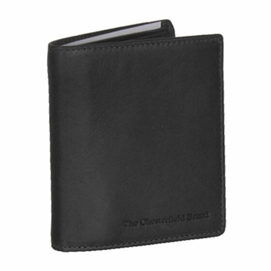 The Chesterfield Brand Carl Portfel Ochrona RFID Skórzany 8.5 cm black