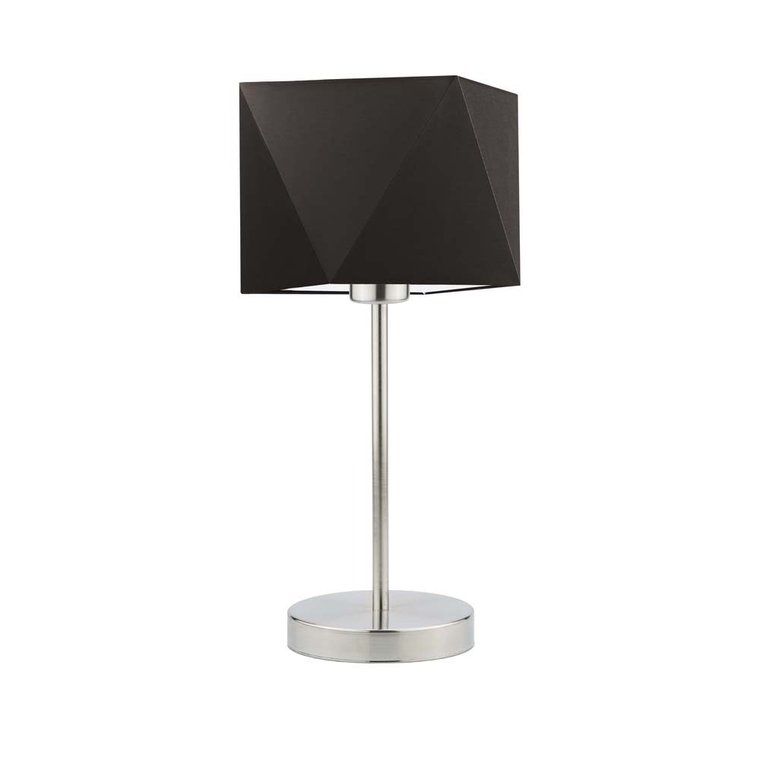 Lampka nocna LYSNE Wuhu, 60 W, E27, brązowa/stalowa, 43x23 cm