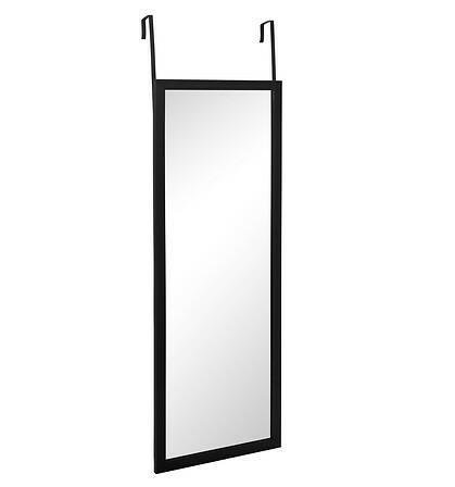 Lustro wiszące Firsty na drzwi 34x94cm czarne