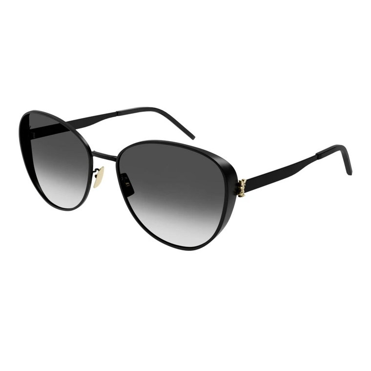 Eleganckie metalowe okulary przeciwsłoneczne dla kobiet Saint Laurent