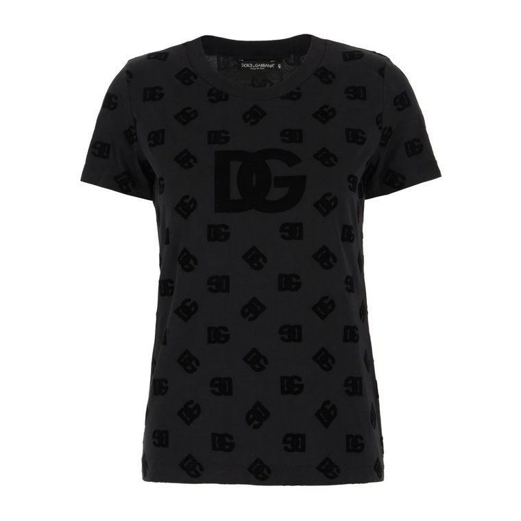 Luźny Bawełniany T-shirt dla Mężczyzn Dolce & Gabbana