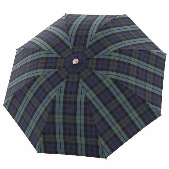 Doppler Manufaktur Zürs Rancher Pocket Umbrella 44 cm blau-grün