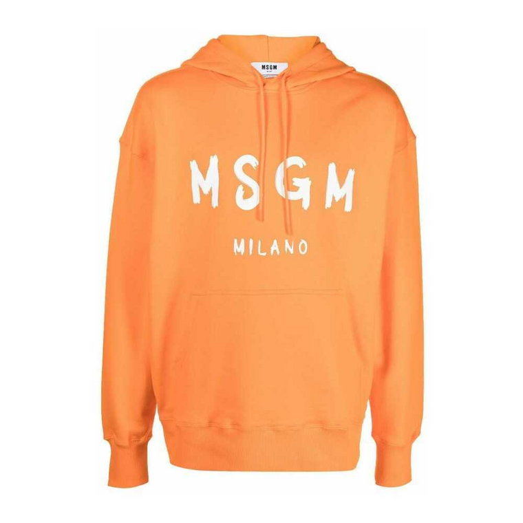 Msgm Sweaters Orange Msgm