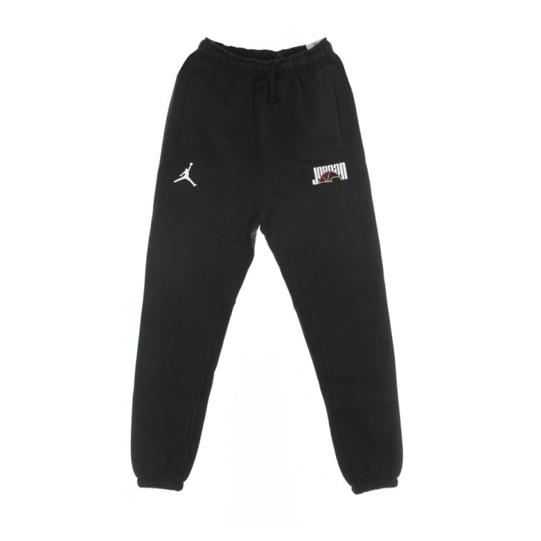 Sportowe Spodnie Dresowe z Polar Black/White Jordan