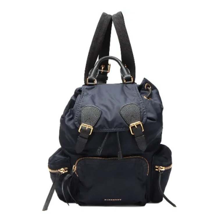 Pre-owned Nylon backpacks Burberry Vintage