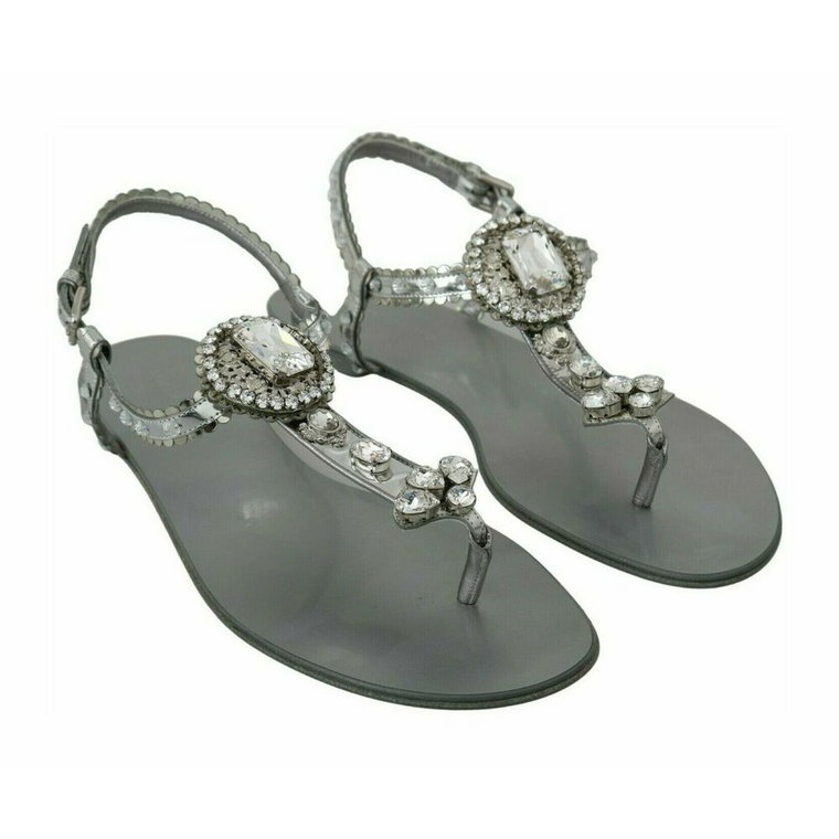 Sandały płaskie Dolce & Gabbana