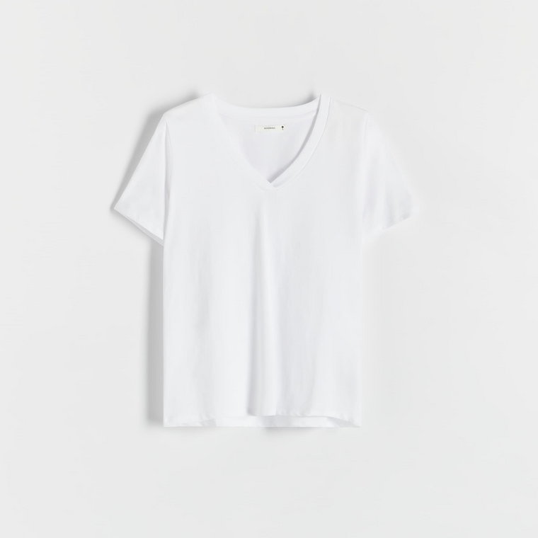 Reserved - T-shirt regular - biały