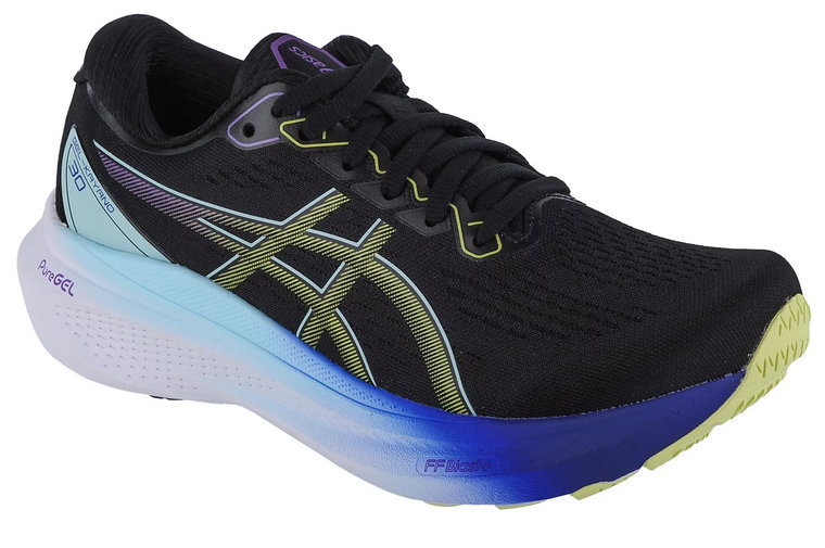 ASICS Gel-Kayano 30 1012B357-003, Damskie, Czarne, buty do biegania, tkanina, rozmiar: 37