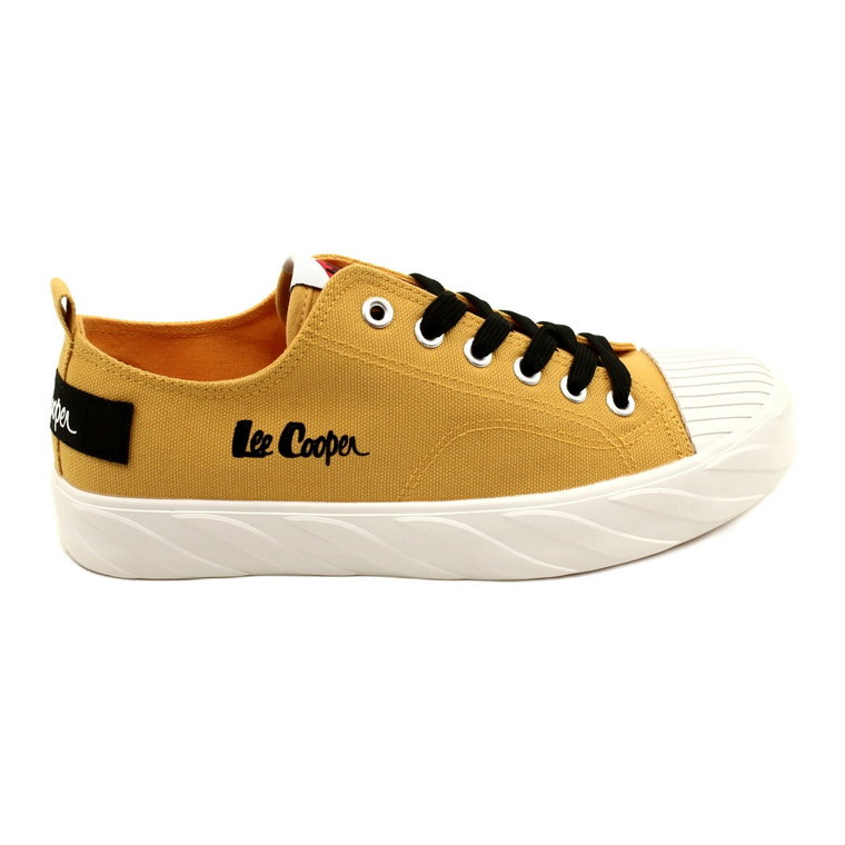 Trampki Na Platformie Lee Cooper LCW-23-44-1649L Yellow żółte