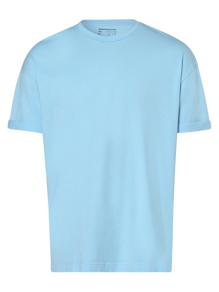 Drykorn - T-shirt męski  Thilo, niebieski