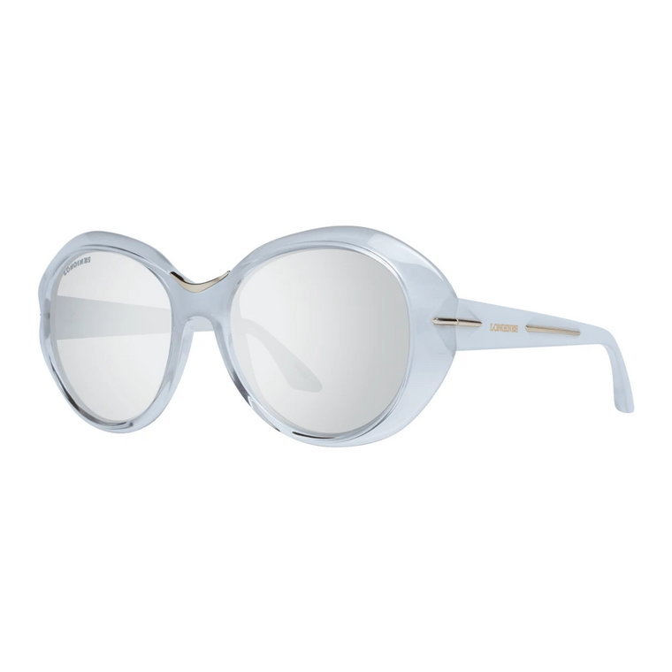 Szare Okrągłe Okulary Przeciwsłoneczne dla Kobiet Longines