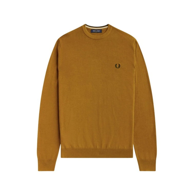 Sportowe Swetry z Wełny Merino Fred Perry