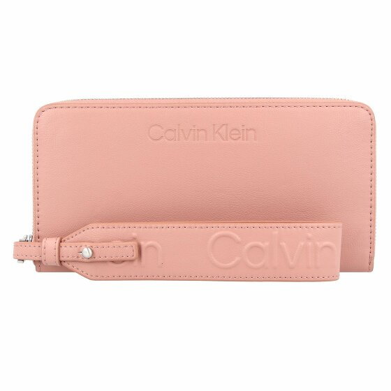 Calvin Klein Gracie Portfel Ochrona RFID 19 cm ash rose