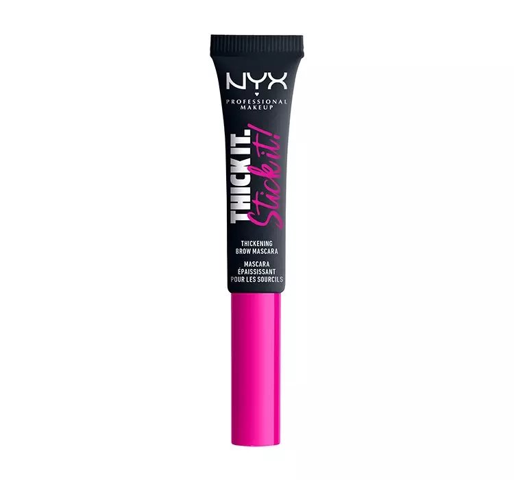 NYX PROFESSIONAL MAKEUP THICK IT STICK IT BROW MASCARA TUSZ DO BRWI 08 BLACK 7ML