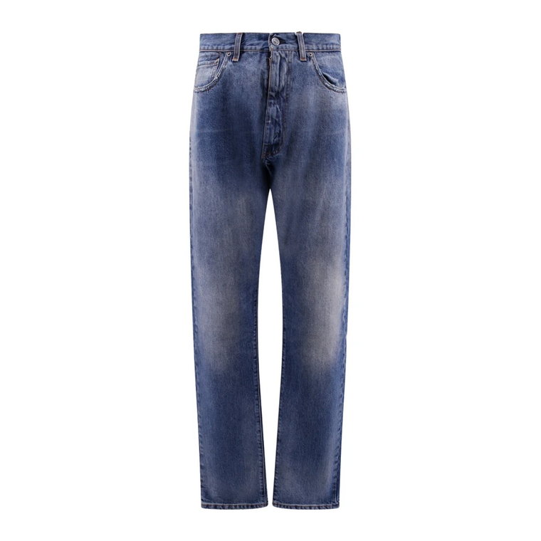 Niebieskie Aw23 Straight Jeans dla kobiet Maison Margiela