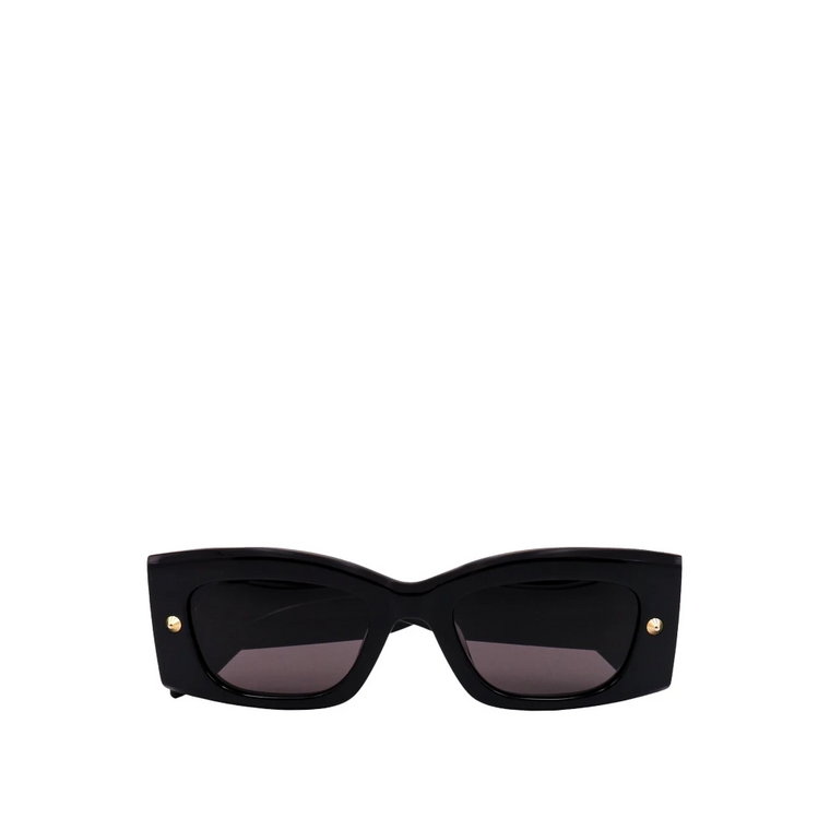 Czarne Okulary Przeciwsłoneczne Aw23 Alexander McQueen