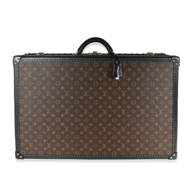 Pre-owned Brunbelagt lerret Louis Vuitton Torba podróżna Louis Vuitton Vintage