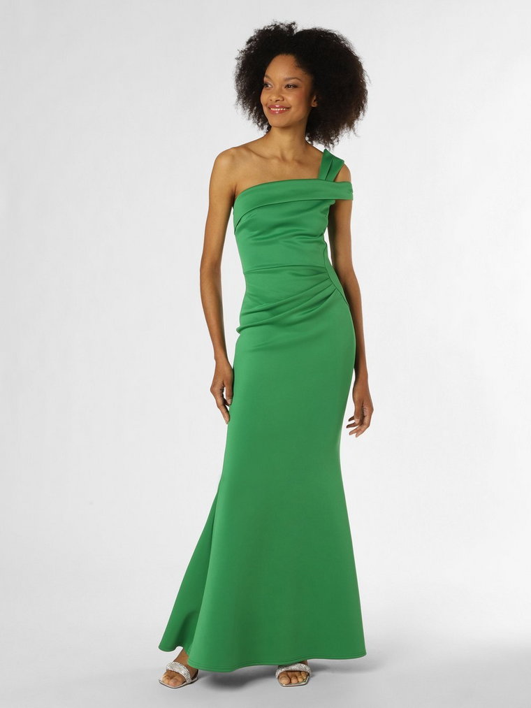 Lipsy - Damska sukienka wieczorowa, zielony