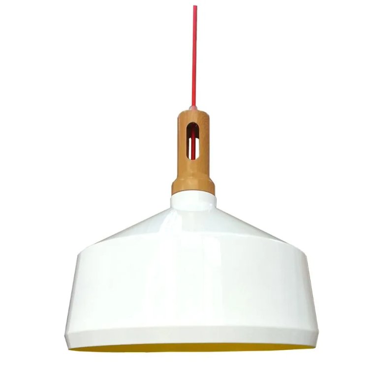 Nowoczesna biała lampa - K140-Obysdian