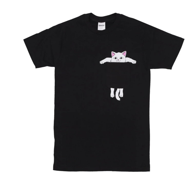 Broke the Pocket Tee - Czarny Ripndip