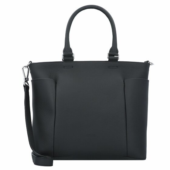 Bree Tana 11 Shopper Bag Skórzany 35 cm black