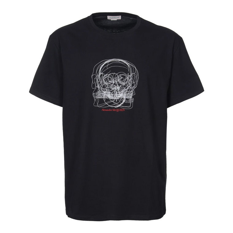 Pinaforemetal T-shirt dla mężczyzn Alexander McQueen